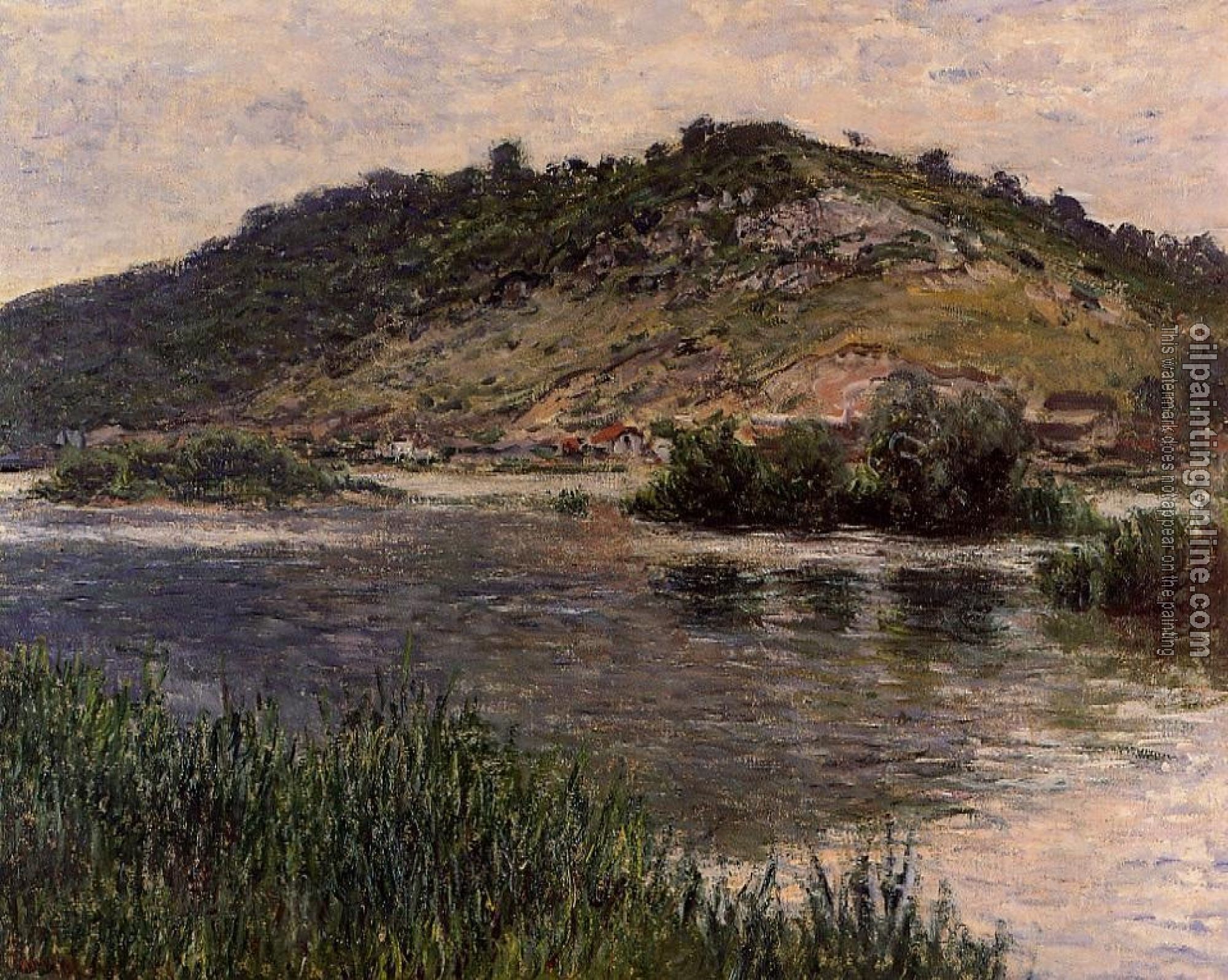 Monet, Claude Oscar - Landscape at Port-Villez